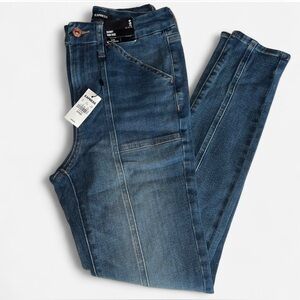 Express Women's Skinny Blue Jeans